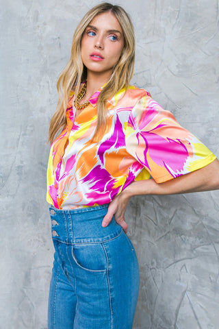 HELLO AROHA WOVEN TOP - By Baano