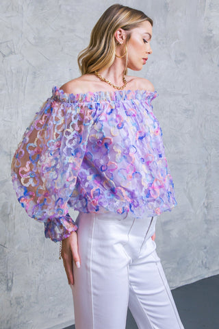 YOUR HEART IS MINE NOVELTY TOP - By Baano