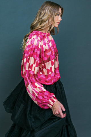 SAVOR THE SWEETNESS WOVEN TOP - By Baano