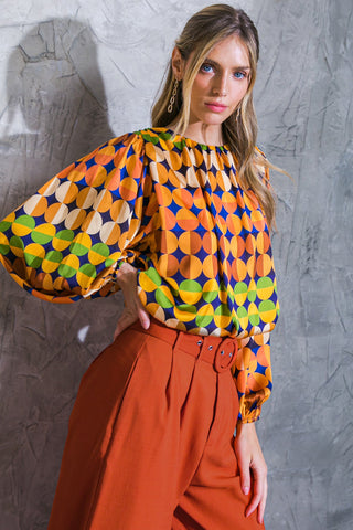 SAVOR THE SWEETNESS WOVEN TOP - By Baano