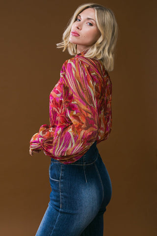 CRUSHING ON YOU WOVEN TOP - By Baano
