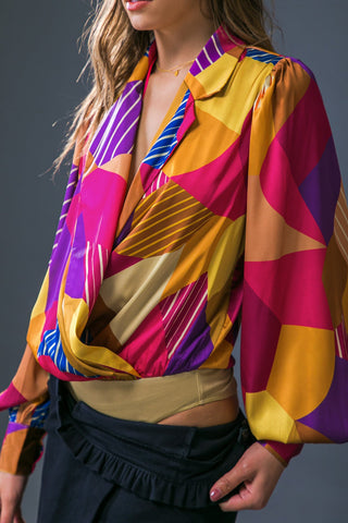 NEW IN TOWN WOVEN BODYSUIT - By Baano