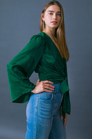 THE RIGHT ADDITION WOVEN TOP - By Baano