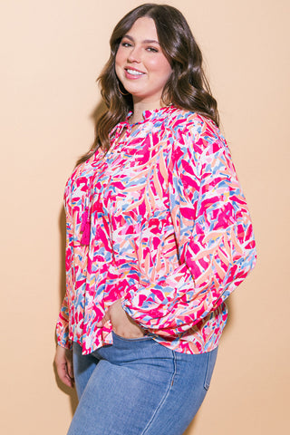 MISTLETOE MOMENT WOVEN TOP - By Baano