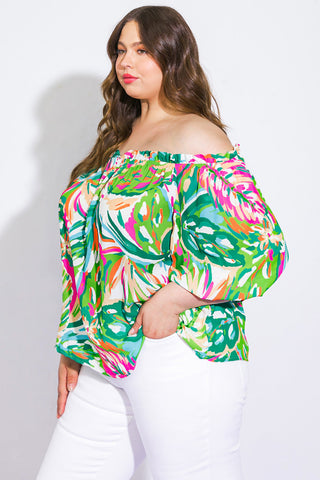BRING GOOD ENERGY WOVEN TOP - By Baano