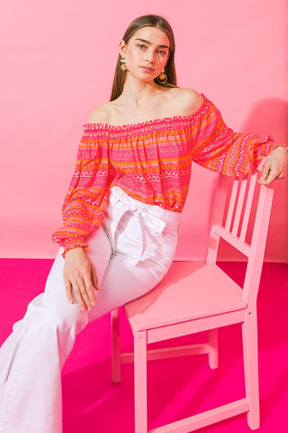 COSMO PLEASE WOVEN TOP - By Baano