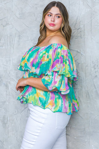 MAGNOLIA SANTA CATERINA WOVEN TOP - By Baano