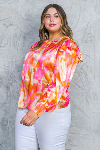FEELING SPICE WOVEN TOP - By Baano