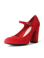 Skippy | Red Suede J.Adams