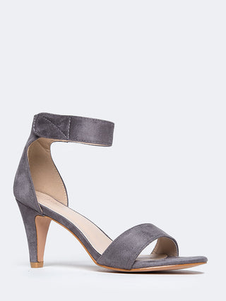 Sleek | Grey Suede