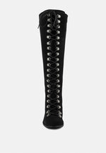 Street-Slay Antique Heeled Calf Boot