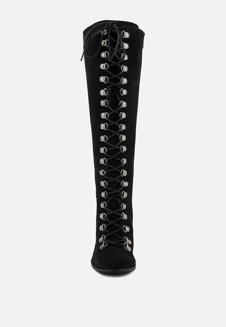 Street-Slay Antique Heeled Calf Boot
