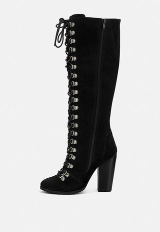 Street-Slay Antique Heeled Calf Boot