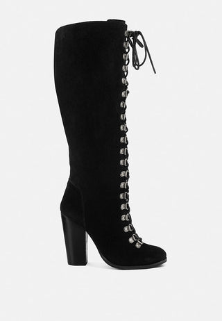 Street-Slay Antique Heeled Calf Boot