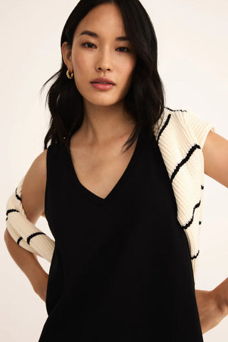 SLOANE V-NECK MINI DRESS