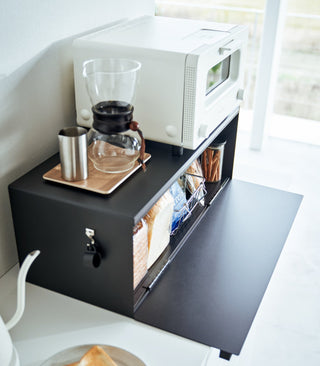 Bread Box - Wide - Steel - By Baano