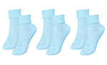 tittimitti® 100% Organic Combed Cotton Luxury Women's Socks 3-Pack. Made in Italy.