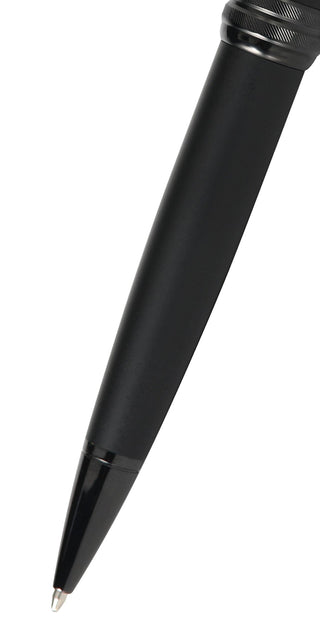Bailey™ Matte Black Lacquer Ballpoint Pen - By Baano