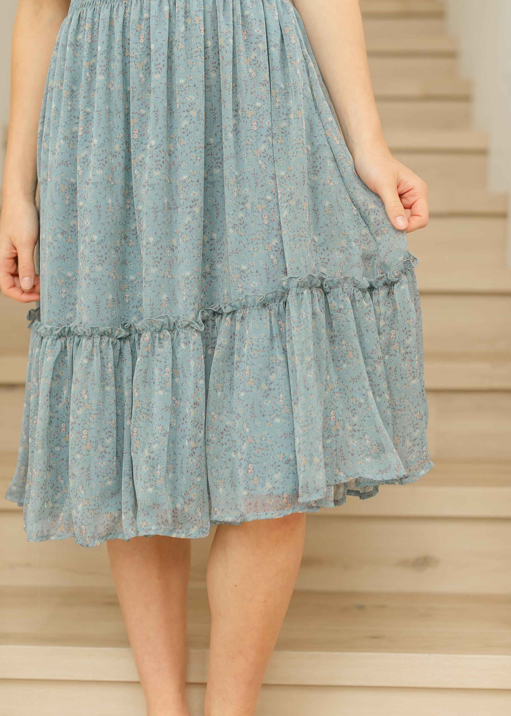 Sophie Floral Midi Dress
