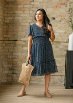 Sophie Floral Midi Dress