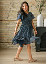 Sophie Floral Midi Dress - By Baano