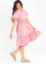 Sophie V-Neck Midi Dress