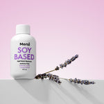 Soy Based Nail Polish Remover Lavender Scent + Essential Oil Acetone-Free