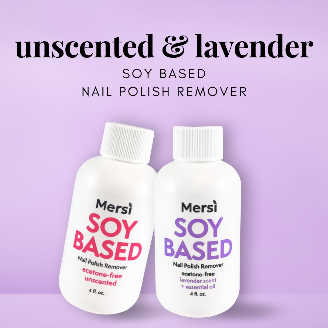 SOY BASED NAIL POLISH REMOVER UNSCENTED ACETONE-FREE