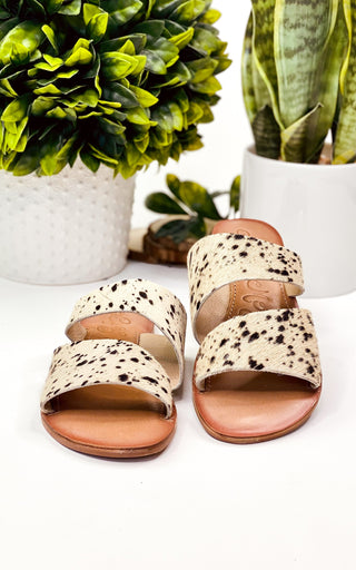 Spirited Sandals in Black and White Naughty Monkey