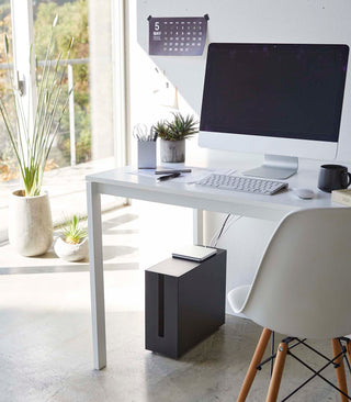 Rolling Cable Management Box - Steel - By Baano