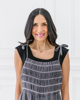 Square Neck Basic Cap Sleeve - By Baano