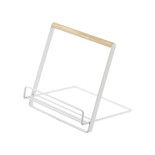 Tablet and Cookbook Stand - Steel + Wood - By Baano
