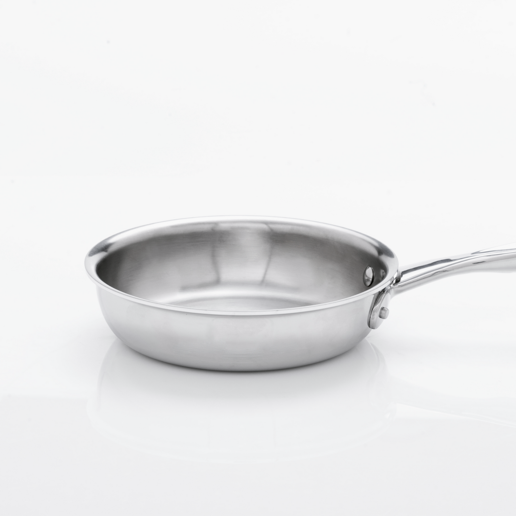 7 Inch Stainless Steel  Fry Pan - By Baano