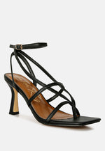 Stalker Strappy Ankle Strap Sandals