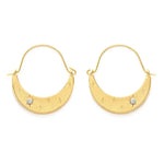 Starlight Crescent Earrings