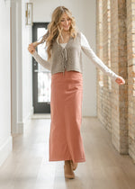 Stella Sienna Denim Maxi Skirt - FINAL SALE