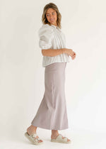 Stella Lilac Denim Maxi Skirt - FINAL SALE