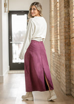 Stella Orchid Denim Maxi Skirt - FINAL SALE