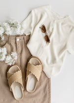 Stella Simply Taupe Denim Maxi Skirt