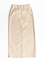 Stella Simply Taupe Denim Maxi Skirt