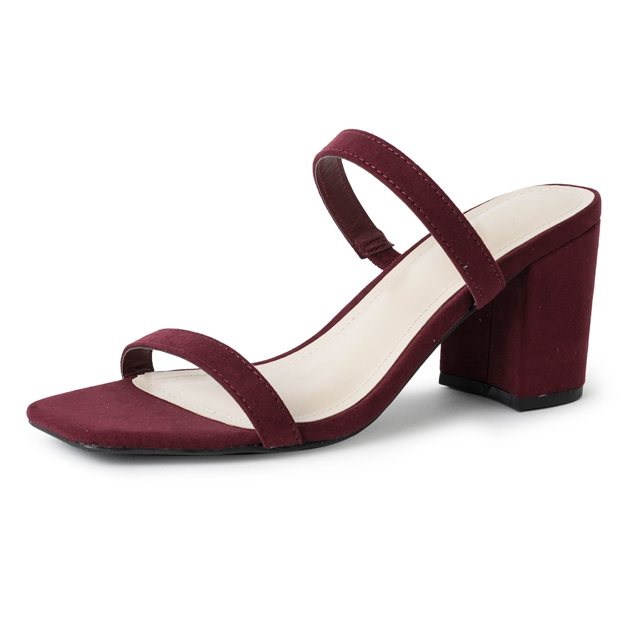Stormi | Burgundy Suede - By Baano