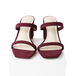 Stormi | Burgundy Suede - By Baano