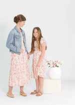 Summer Cap Sleeve Midi Dress