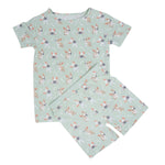 Mint Frenchie Puppy Summer Pajama Set - By Baano