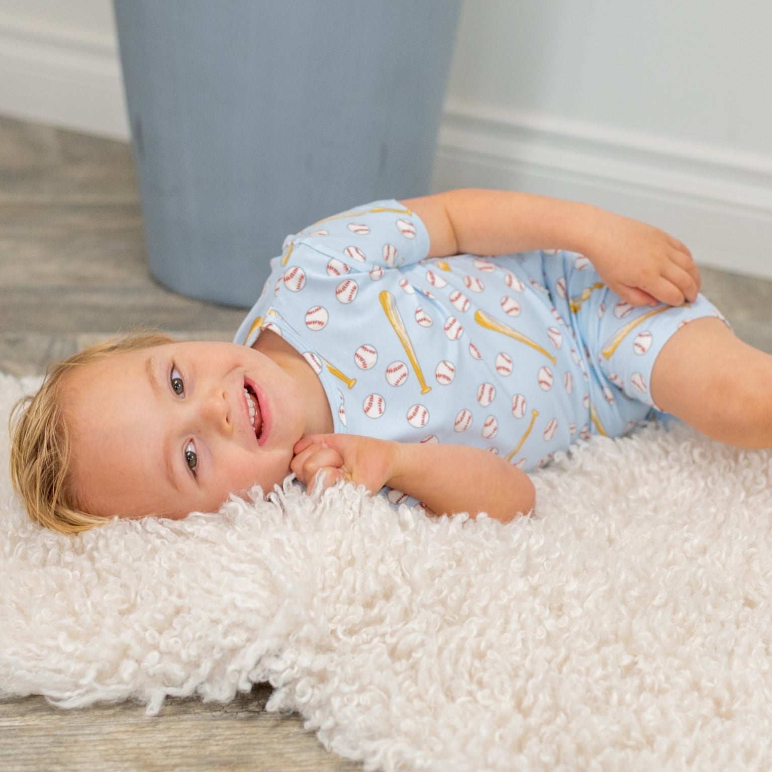 Classic Baseball Summer Pajama Set - By Baano