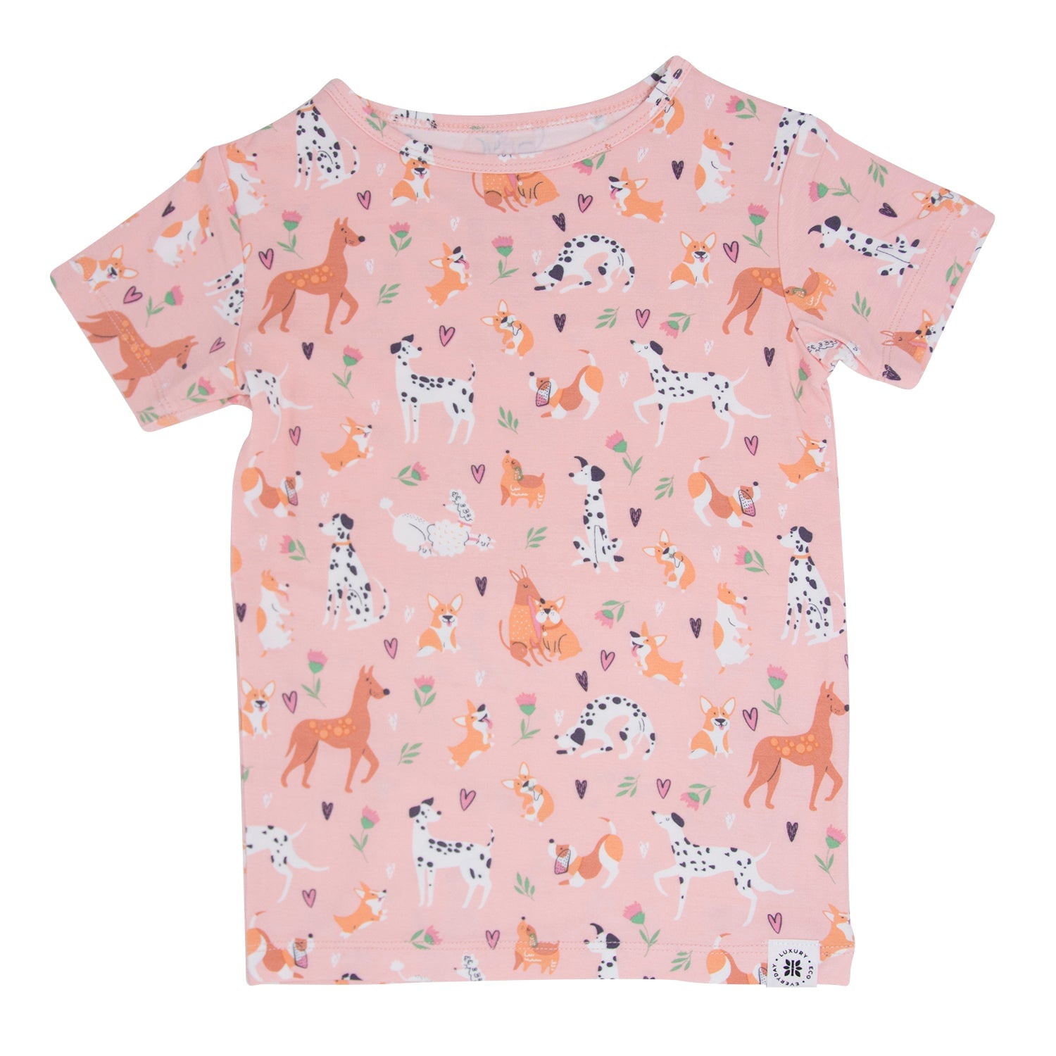 Dalmatian Poodle Puppy Summer Pajama Set - By Baano