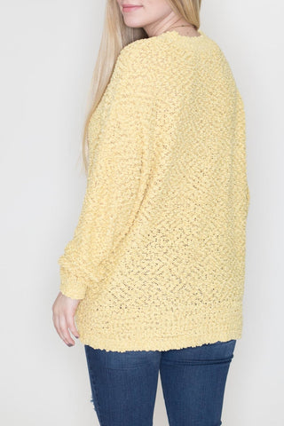 Sunshine Fluff Sweater - By Baano