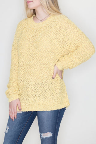 Sunshine Fluff Sweater - By Baano