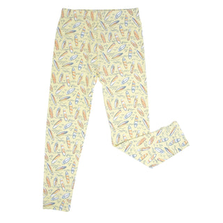 Surfboard Waves Big Kid Pajama S/S - By Baano