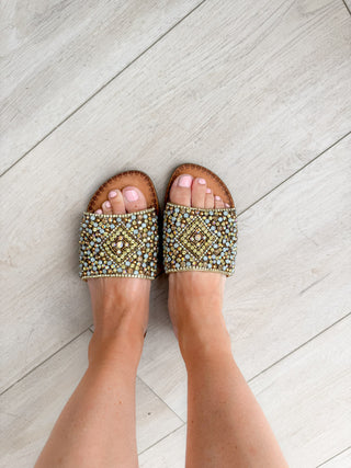 Susanna Sandal in Multi Naughty Monkey